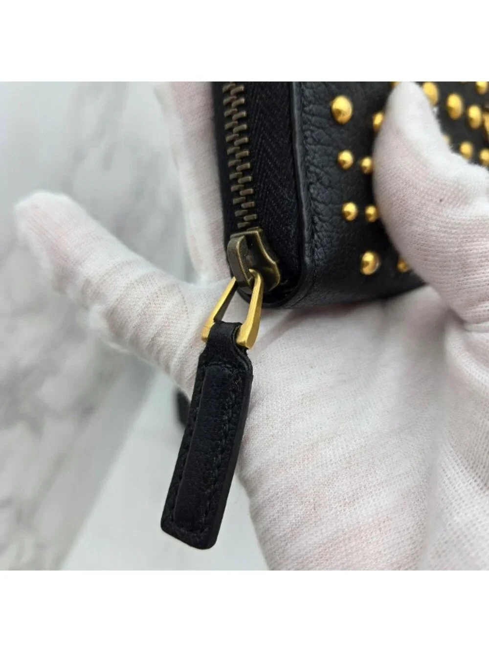 Gucci Wallet Animalier Taiga Studs - Picture 4 of 15